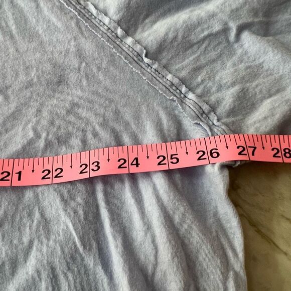 Free People Shes Everything oversized top in Corsican sea size S - Picture 6 of 9